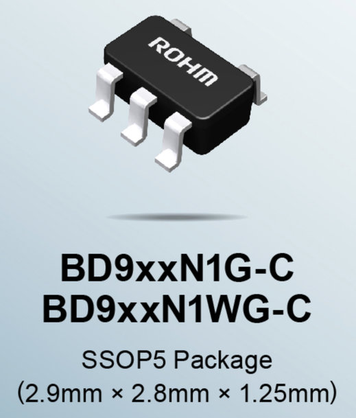 ROHM’S NEW AUTOMOTIVE LDO REGULATORS: STABLE OPERATION AT NANOSCALE OUTPUT CAPACITANCE